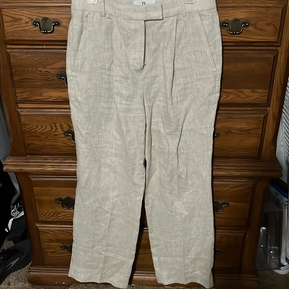 Banana Republic 100% Linken trousers